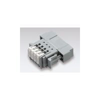 2ピース型プリント基板用スクリューレス端子台 SLー4000ーAWSHー4PGY SL-4000-AWSH-4PGY 1セット(25個)（直送品）