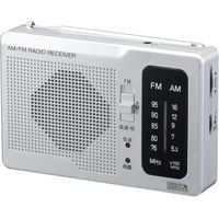 長寿命AM/FM卓上ラジオ シルバー RD32SV ヤザワコーポレーション（直送品）