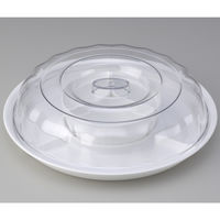 イノマタ化学 ディップパーティーディッシュ（オードブル皿） ホワイト 1073 3個（直送品）