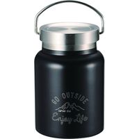 キャプテンスタッグ モンテ HDフードポット400 ブラック UE-3441（直送品）