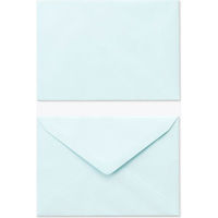 山櫻 ECカラー封筒 洋2 ECブルーCoC(枠無)100 YAMA-2030-0040 1セット(1箱(100枚)×10)