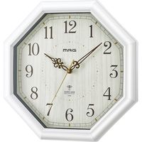 ノア精密 電波時計:ハッケ W-668 WH 1個