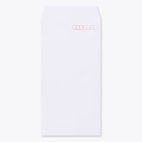 山櫻 口糊付き白封筒 長3 スミ貼 BSケントCoC スラット 1箱（1000枚）