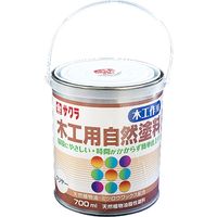 サクラクレパス 木工用自然塗料クリヤー KVO700#00（直送品）