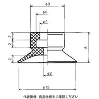 コンバム 平形パッド単体 PFG-15A