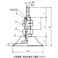 コンバム 継手付固定式金具付パッド PFTK-25-N 1セット（3個）（直送品）