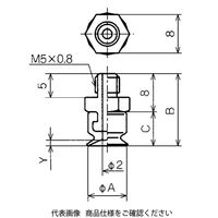 コンバム コンパクト固定式金具付パッド PS 10A