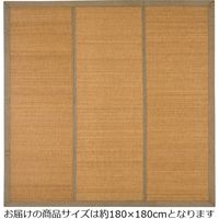 萩原 竹コンパクトラグ カナパ2 約幅1800mm 1枚