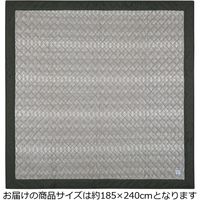 萩原 接触冷感 キルトラグ キリムクール 約幅1850×奥行2400mm グレー 240613529 1枚（直送品）