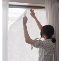 萩原 スリムホワイト 90 室内窓貼り用 約幅900×高さ1000mm 350114310 1セット（2枚入り）（直送品）