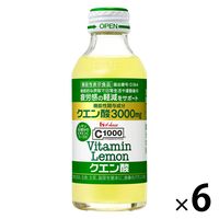 C1000 ビタミンレモンクエン酸/140ml瓶 6本 【機能性表示食品】ハウスウェルネスフーズ