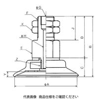 コンバム 継手付固定式金具付パッド PFTK