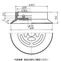 コンバム 首振りパッド単体 PUGー60ーF 1個（直送品）