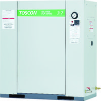 東芝 静音シリーズ オイルフリー コンプレッサ(低圧) モーター出力2.2kW 周波数60Hz FLP86-22T 1台（直送品）