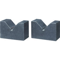 椿本興業 TSUBACO 石製Vブロック125X70X50 TV-12570 1組(2個) 462-2791（直送品）