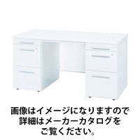 トヨセット トヨスチール 両袖机 50CBL-167ABWW 1台 772-8611（直送品）