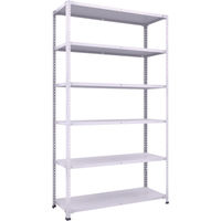 トラスコ中山 TRUSCO 軽量150型中棚ボルトレス棚 W1200XD450XH2100 6段 TLA74S-16 1台(1個)（直送品）