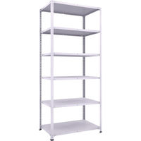 トラスコ中山 TRUSCO 軽量150型中棚ボルトレス棚 W900XD600XH2100 6段 TLA73L-16 1台(1個)（直送品）