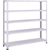 トラスコ中山 TRUSCO 軽量150型中棚ボルトレス棚 W1200XD300XH1200 5段 TLA44K-15 1台(1個)（直送品）