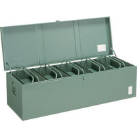 トラスコ中山 TRUSCO 中型車載用工具箱 中皿付 1200X420X370 F-12000 1台 239-0426（直送品）