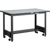 TRUSCO 中荷重作業台(500kg)CFW型 1200X600XH740 基本タイプ ダークグレー色 CFWR-1260 1台（直送品）