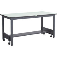 TRUSCO 中荷重作業台(500kg)CFW型 1500X750XH740 基本タイプ ダークグレー色 CFWP-1575 1台（直送品）