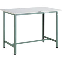 トラスコ中山 TRUSCO 軽荷重立作業台(300kg)HAE型 900X750XH900 基本タイプ グリーン色 HAE-0975 1台（直送品）