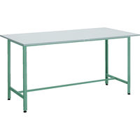 TRUSCO 軽荷重立作業台(300kg)HAE型 1800X900XH900 基本タイプ グリーン色 HRAE-1809 1台（直送品）