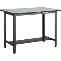 TRUSCO 中荷重立作業台(500kg)HAEW型 1200X600XH885 基本タイプ ダークグレー色 HAEWP-1260 1台（直送品）