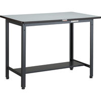 TRUSCO 中荷重立作業台(500kg)HAEW型 1200X750XH885 基本タイプ ダークグレー色 HAEWR-1275 1台（直送品）