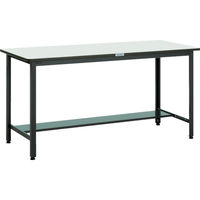 TRUSCO 中荷重立作業台(500kg)HAEW型 1800X750XH885 基本タイプ ダークグレー色 HAEWP-1875 1台（直送品）