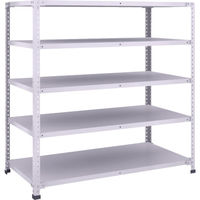 トラスコ中山 TRUSCO 軽量150型中棚ボルトレス棚 W1200XD600XH1200 5段 TLA44L-15 1台(1個)（直送品）