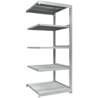 トラスコ中山 TRUSCO 耐食性スチール棚 TZM3型中量棚 900X921XH2100 5段 連結 TZM3-7395B 1台(1個)（直送品）