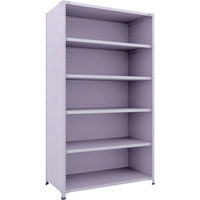 トラスコ中山 TRUSCO 軽量150型背側板付棚 1200X600XH2100 6段 TLA74L-26 1台(1個) 283-4278（直送品）