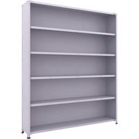 トラスコ中山 TRUSCO 軽量150型背側板付棚 1800X300XH2100 6段 TLA76K-26 1台(1個) 283-4316（直送品）