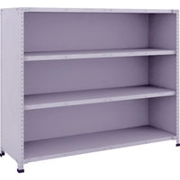 トラスコ中山 TRUSCO 軽量150型背側板付棚 1500X450XH1200 4段 TLA45S-24 1台(1個) 283-4928（直送品）