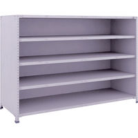 トラスコ中山 TRUSCO 軽量150型背側板付棚 1800X600XH1200 5段 TLA46L-25 1台(1個) 283-4995（直送品）