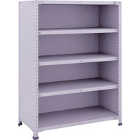 トラスコ中山 TRUSCO 軽量150型背側板付棚 900X450XH1200 5段 TLA43S-25 1台(1個) 283-5061（直送品）