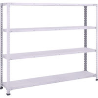 トラスコ中山 TRUSCO 軽量150型中棚ボルトレス棚 W1500XD300XH1200 4段 TLA45K-14 1台(1個)（直送品）