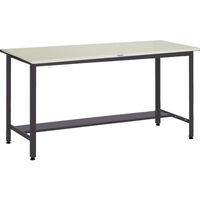 TRUSCO 中荷重立作業台(500kg)HAEW型 1800X900XH885 基本タイプ ダークグレー色 HAEWS-1890 1台（直送品）