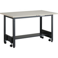 TRUSCO 中荷重作業台(500kg)CFW型 900X750XH740 基本タイプ ダークグレー色 CFWS-0975 1台（直送品）