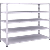 トラスコ中山 TRUSCO 軽量150型中棚ボルトレス棚 W1500XD600XH1200 5段 TLA45L-15 1台(1個)（直送品）