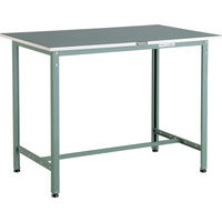 TRUSCO 軽荷重立作業台(300kg)HAE型 900X750XH902 ビニールマット張り グリーン色 HAE-0975E2 1台（直送品）