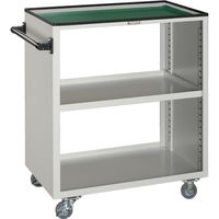 トラスコ中山 TRUSCO ツールワゴン 750X500XH880 ホワイト NTS-302N-W 1台 440-8225（直送品）