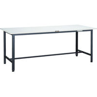 TRUSCO 軽荷重作業台(300kg)AE型 1200X900XH740 基本タイプ ダークグレー色 RAE-1209 DG 1台（直送品）