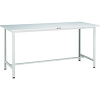 TRUSCO 軽荷重立作業台(300kg)HAE型 900X750XH900 基本タイプ ホワイト色 HSAE-0975 W 1台（直送品）