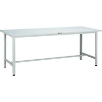 トラスコ中山 TRUSCO 軽荷重作業台(300kg)AE型 1800X750XH740 基本タイプ ホワイト色 SAE-1800 W 1台（直送品）