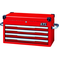 京都機械工具 KTC トップチェスト(4段4引出し)レッド EKR-1004R 1個 456-1937（直送品）