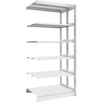 トラスコ中山 TRUSCO 複柱書架 複式 A4横 W900XD320XH1944 5段 連結 BS-DD63Y-5B 1台（直送品）