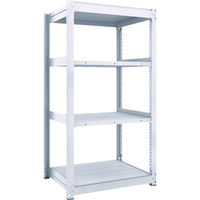 トラスコ中山 TRUSCO TUG型中量棚600kg単体型 1555X926XH1800 4段 TUG600-65Z-4 1台(1個)（直送品）